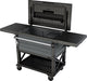 Table de fête réfrigérée pour patio Keter Unity - 95,5x58,4x89,8cm - noir