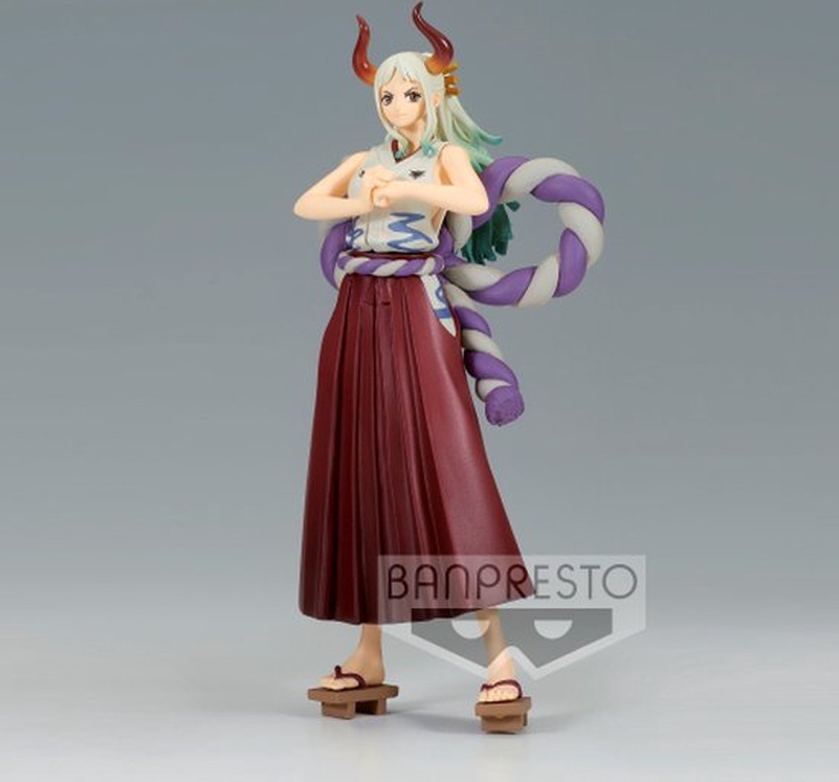 Banpresto one piece la série grandline wanokuni dxf statue pvc yamato 18 cm