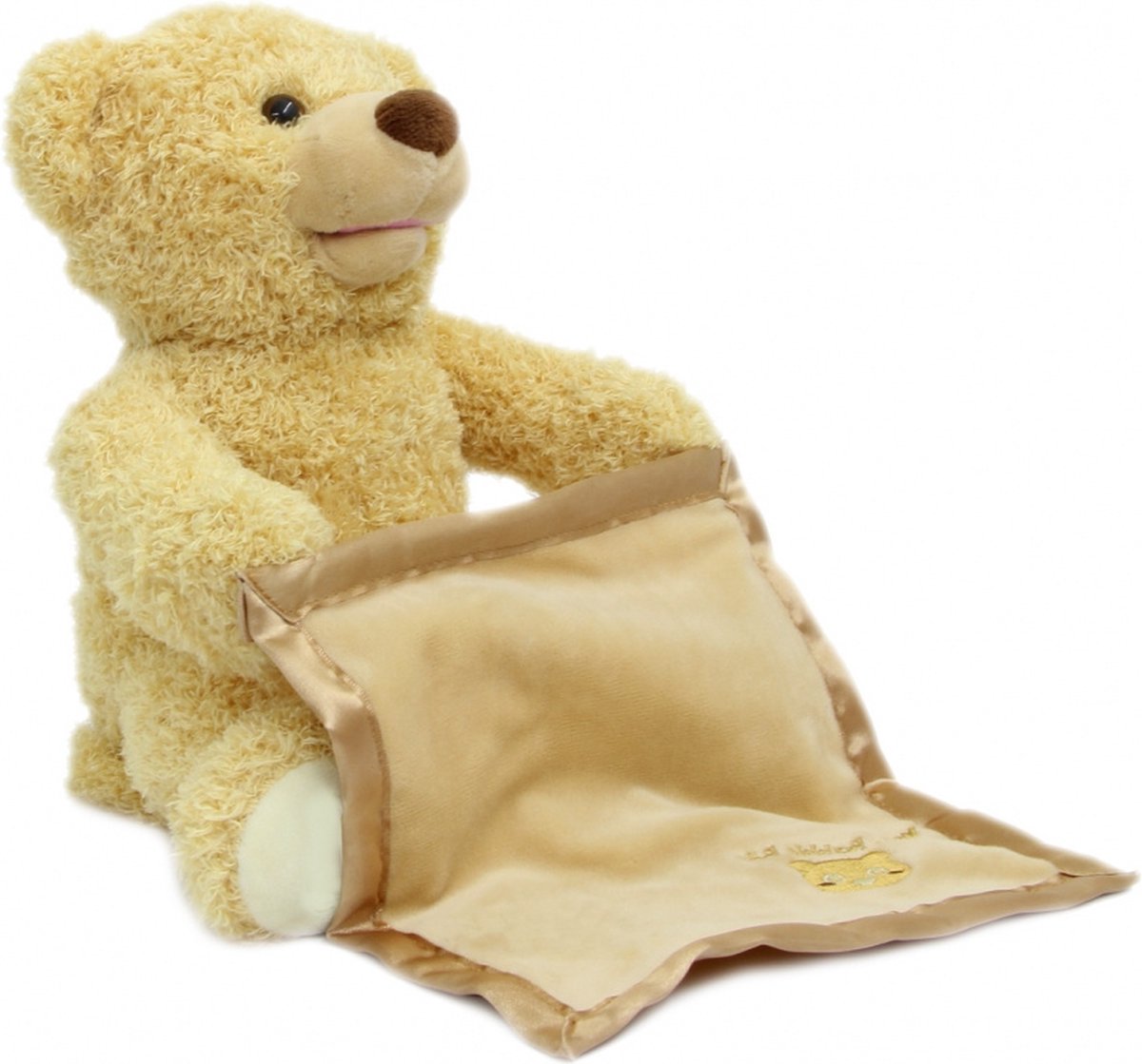 Jamara ours en peluche junior 19 x 25 cm peluche naturel