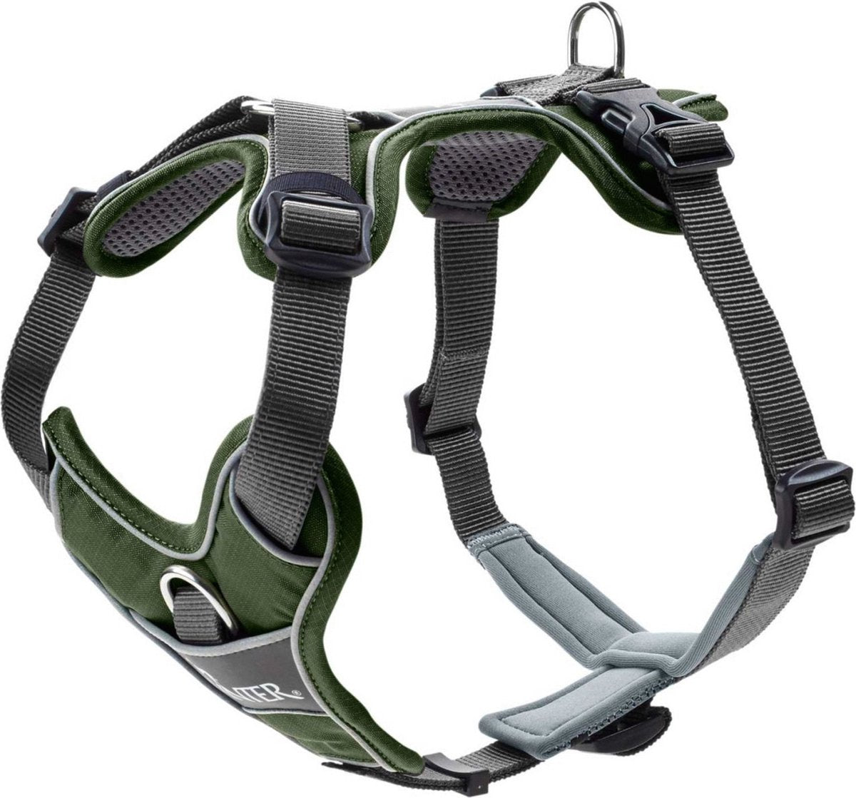 Harnais Hunter divo vert gris - harnais pour chien - l 72-100 cm