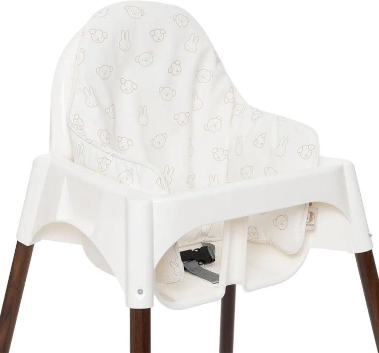 Coussin chaise haute Jollein - 58x36cm – miffy et ses amis