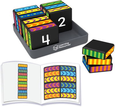 Ressources d'apprentissage brainométrie en cubes - énigmes logiques 6+ - 6+