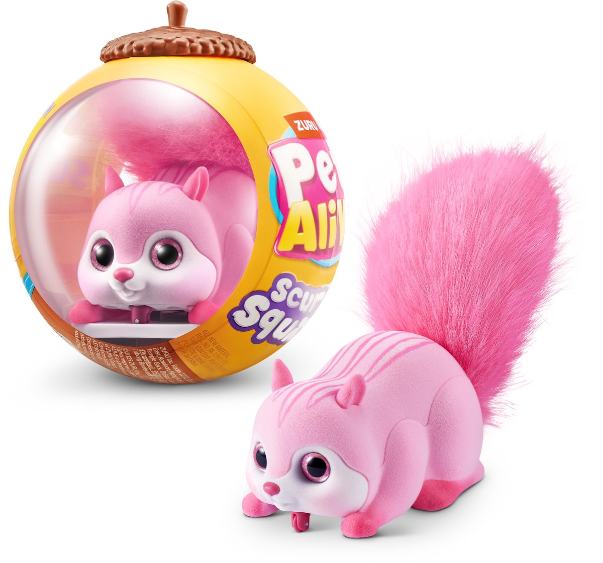 Animaux vivants Scurry'n écureuil (rose)