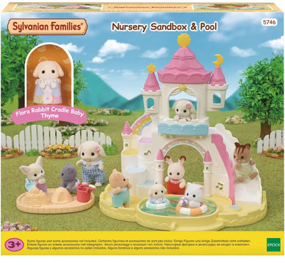 Époques des familles sylvaniennes bébé sandbak piscine