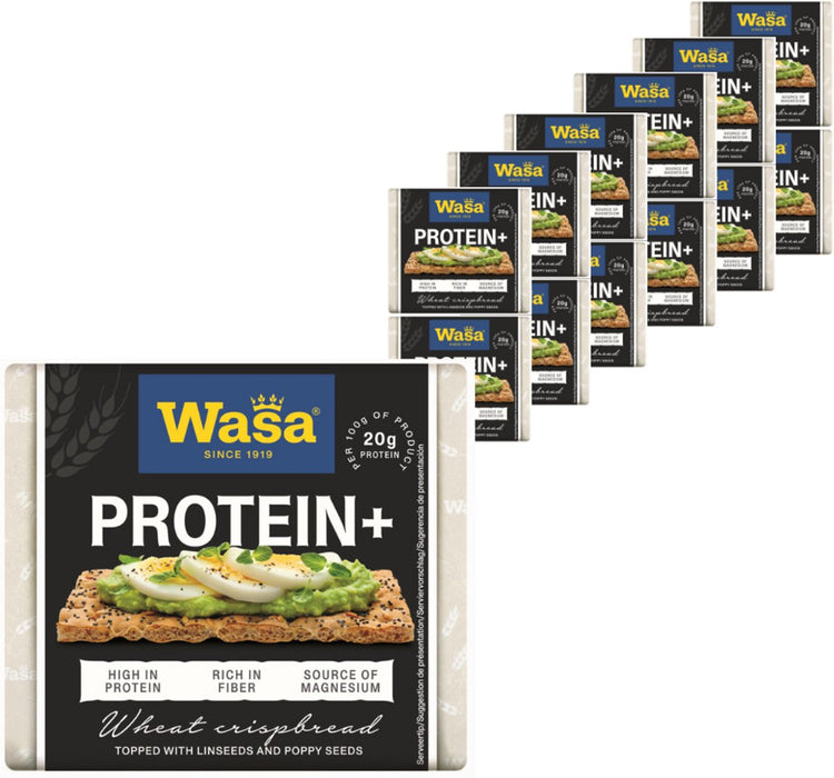 Pain croustillant Wasa Protein+ - 12x200g