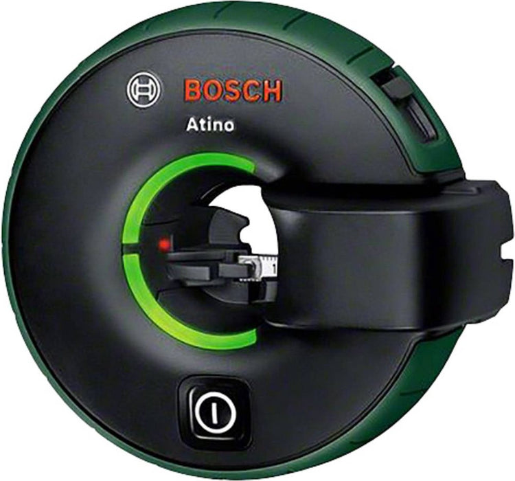 Bosch atino - laser ligne - avec coussin de gel, couvercle de protection du coussin de gel, clavier à épingles et batterie
