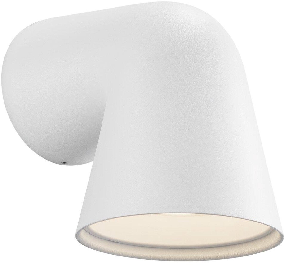 Nordlux front simple - applique - ip44 - gu10 - blanc