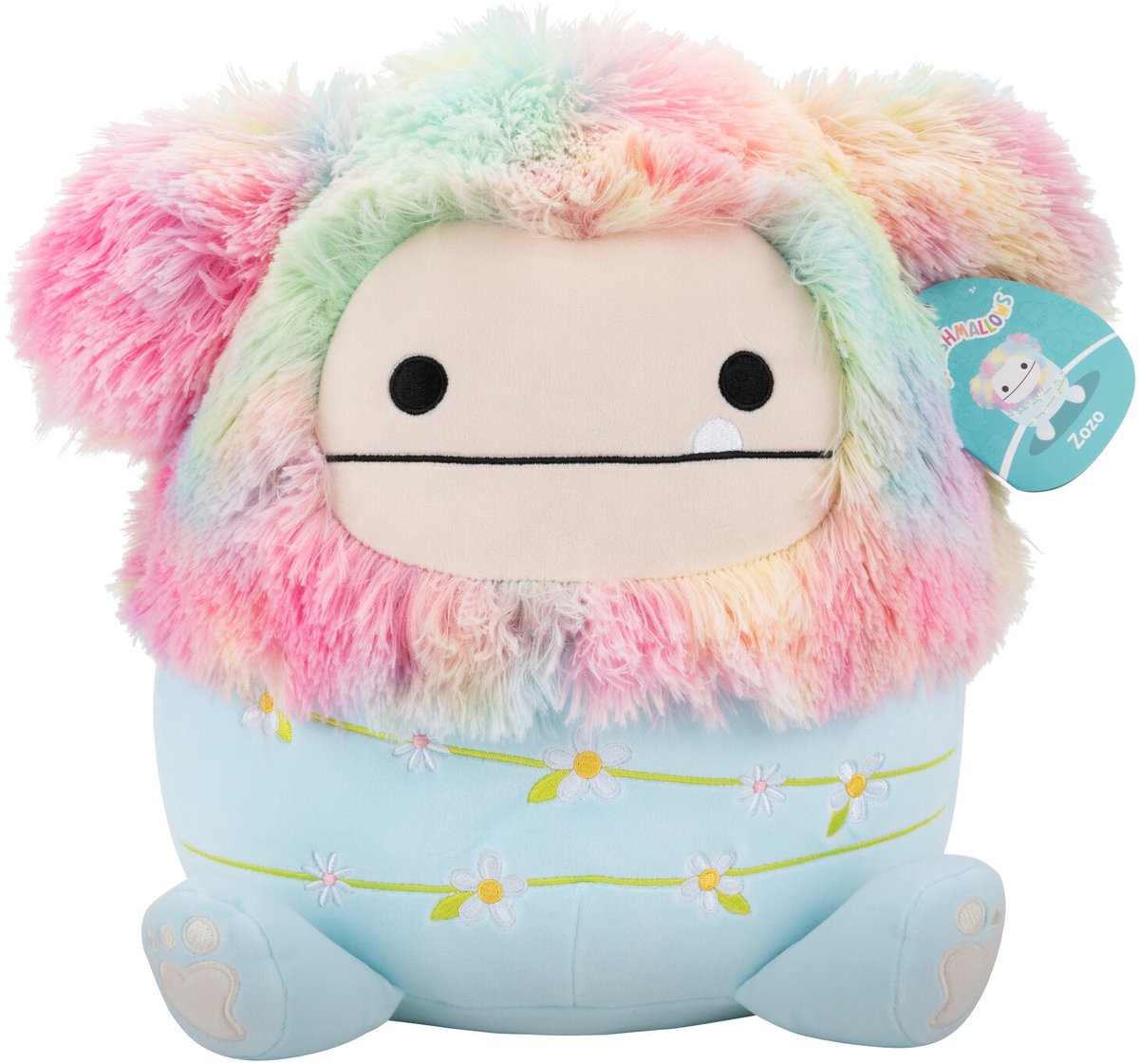 Peluche peluche Jazwares squishmallows - zozo le bigfoot - 30cm