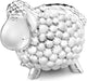 Zilverstad - tirelire mouton couleur argent