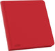 Ultimate guard zipfolio 480 24 poches xenoskin - rouge