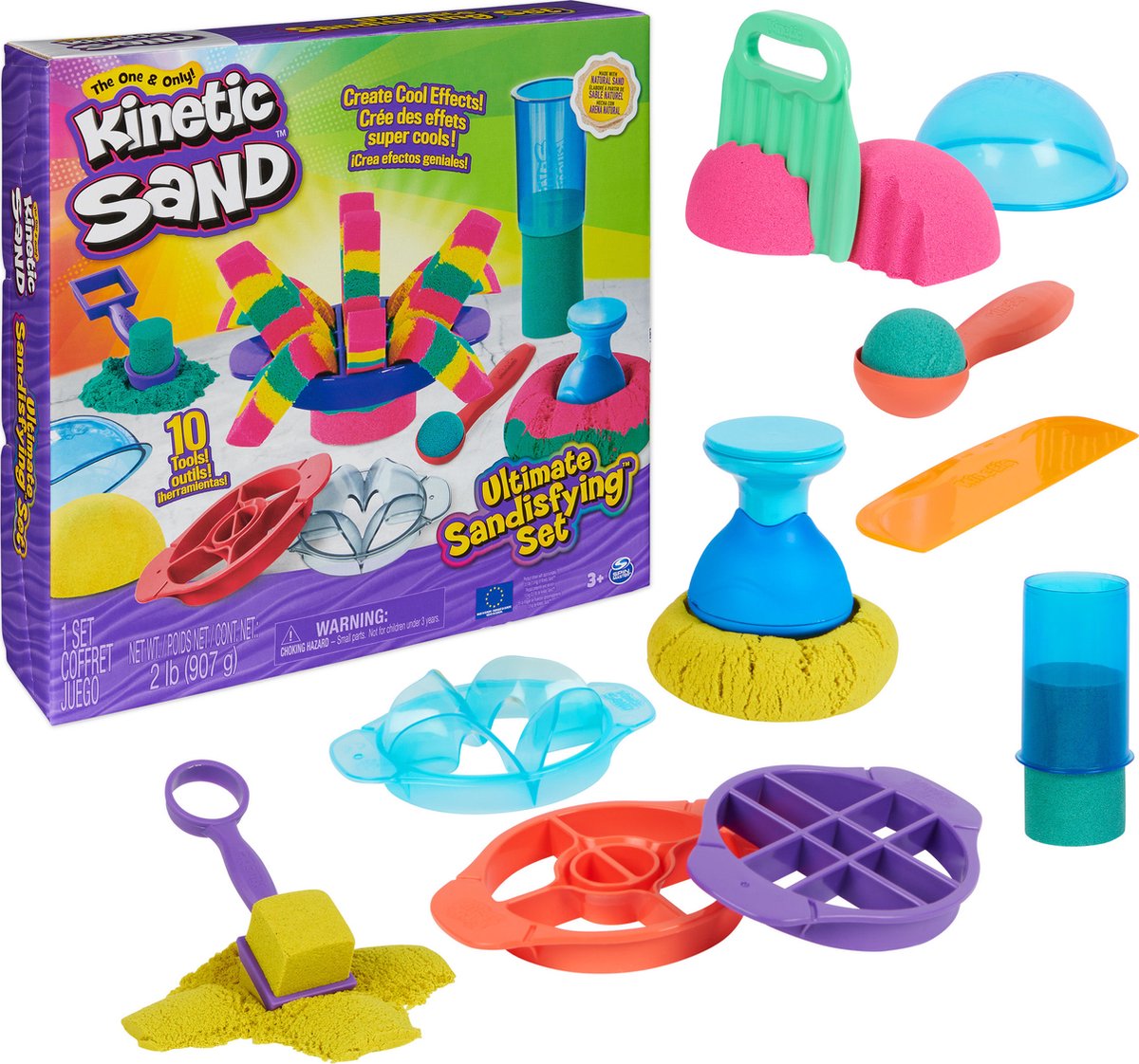 Ensemble de sable cinétique Super Sandifying