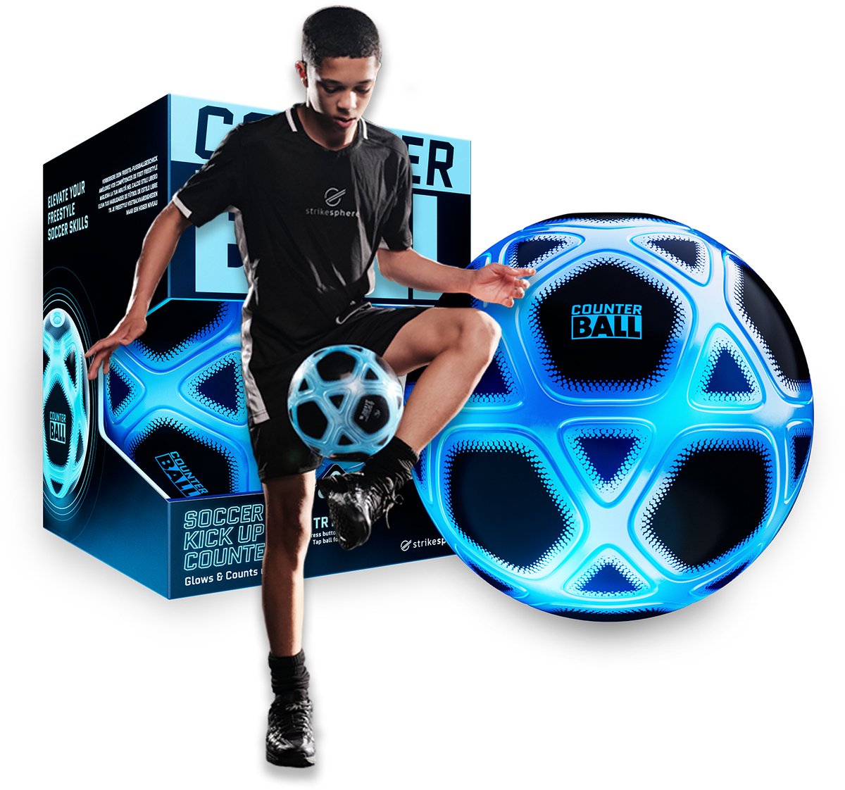 Ballon de compteur Gear2play - le football qui compte