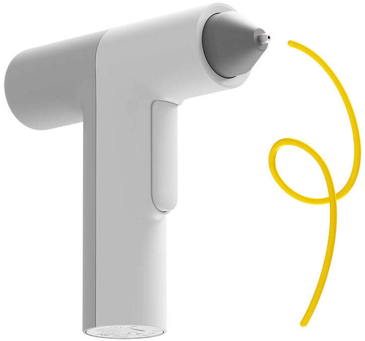 Pistolet à colle chaude sans fil Hoto (alimentation automatique) - pistolet à colle sans fil (alimentation automatique) - comprenant 40 bâtons de colle - rechargeable via USB-C - chauffage rapide, double alimentation - Bricolage, bricolage et réparation