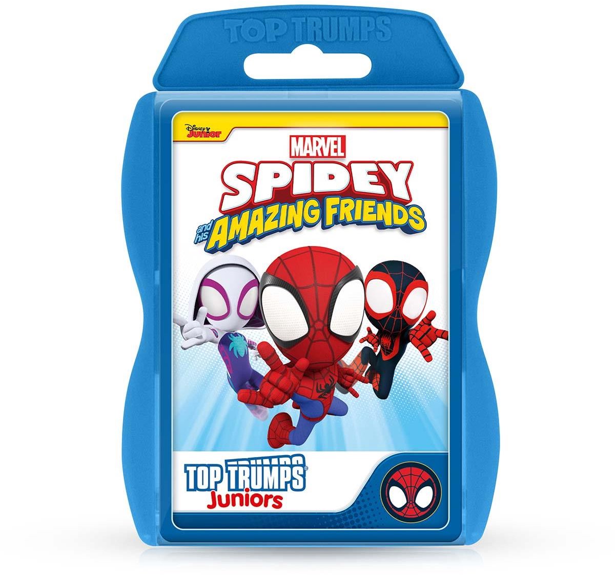 Les coups gagnants l'emportent sur les juniors - jeu de cartes - Spidey et ses incroyables amis - anglais