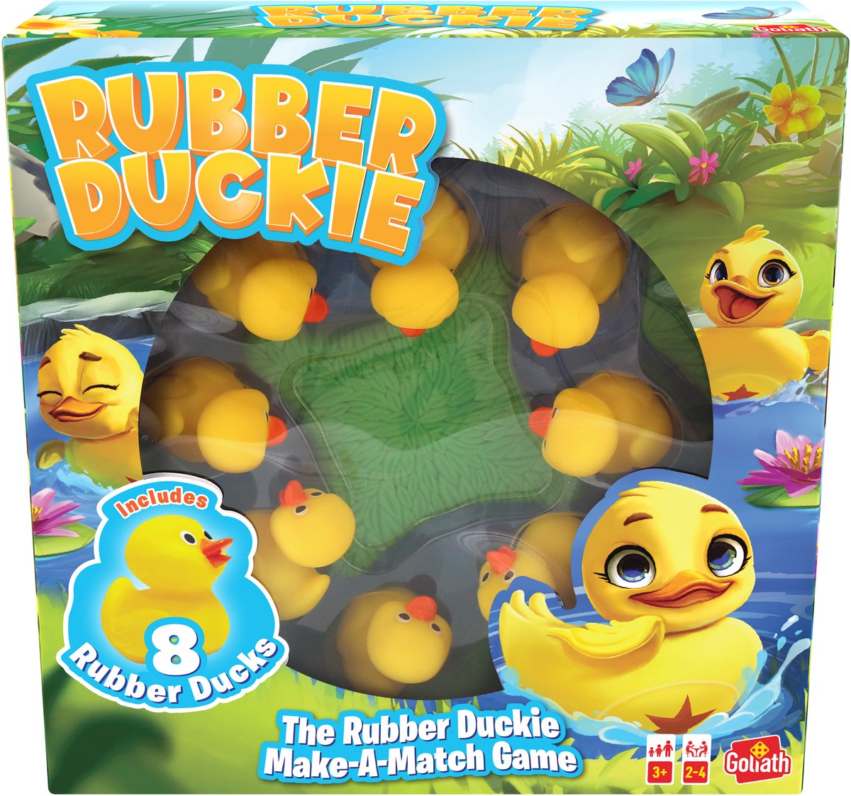 Jeu de pêche au canard en caoutchouc Goliath