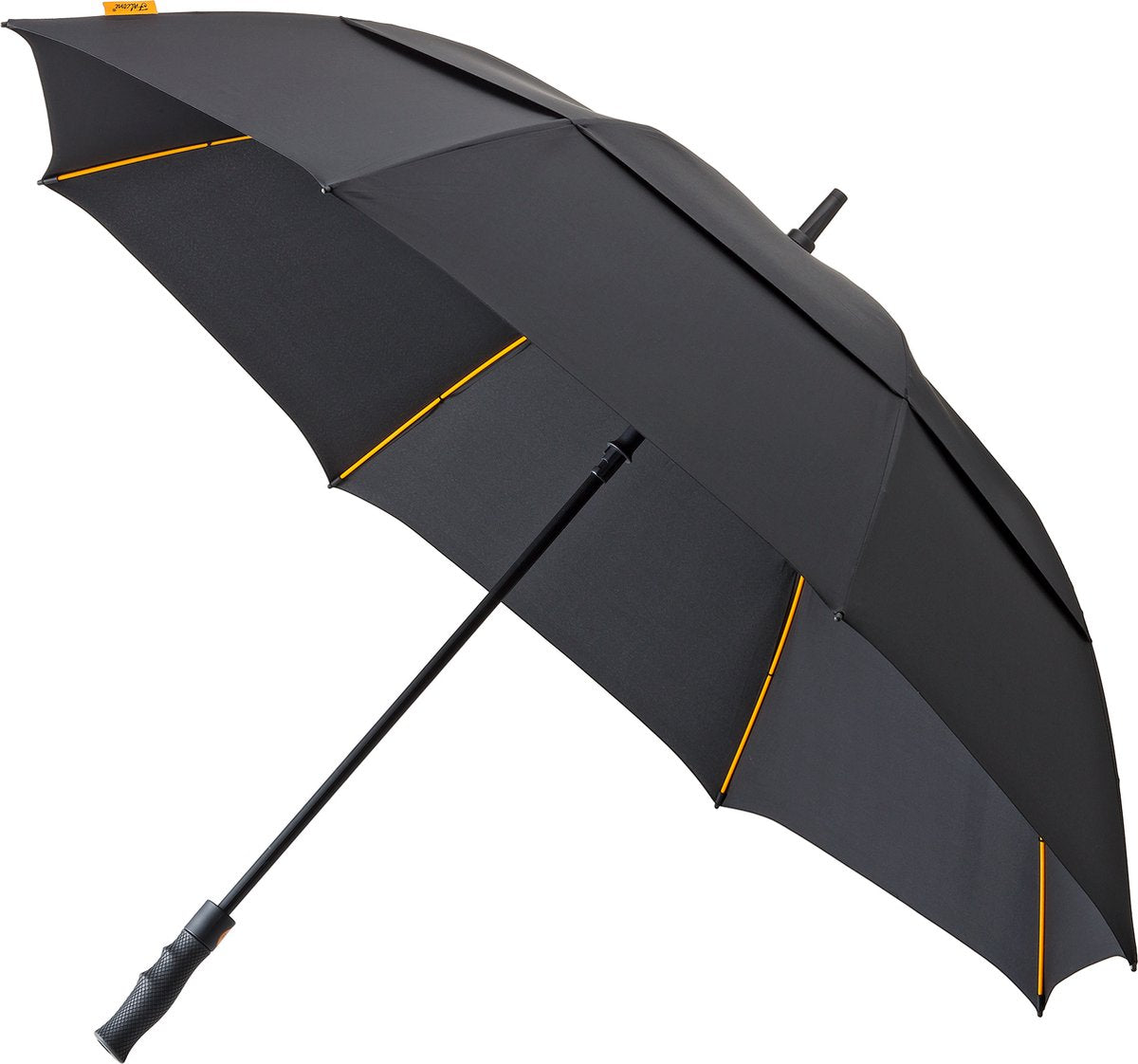 Falcone Golfparaplu Windproofroping 130 cm Polyester Black