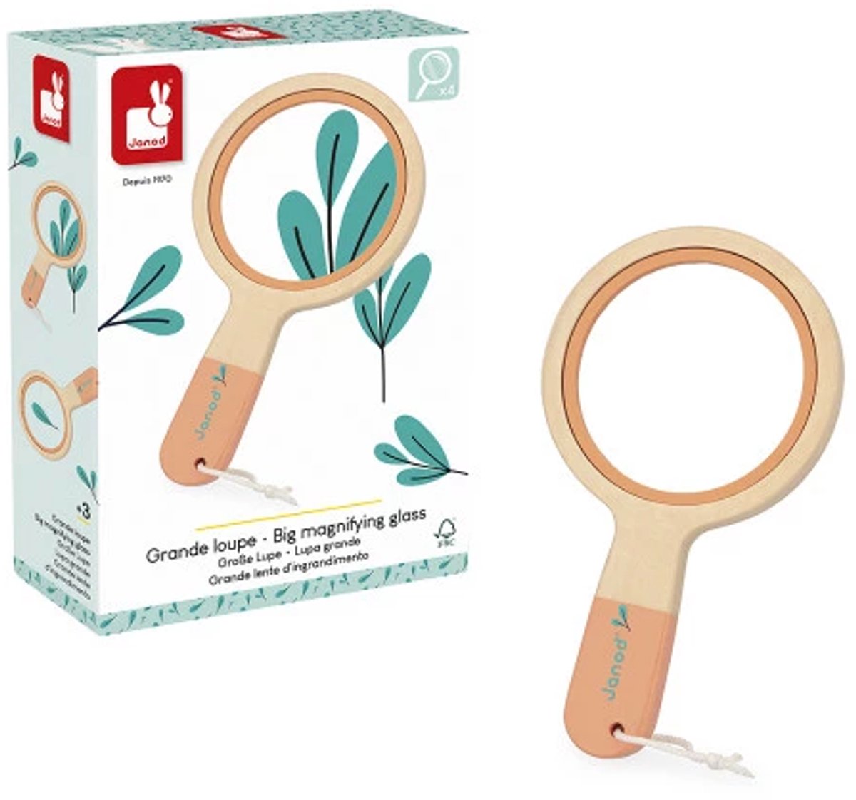 Janod - jardin heureux - loupe