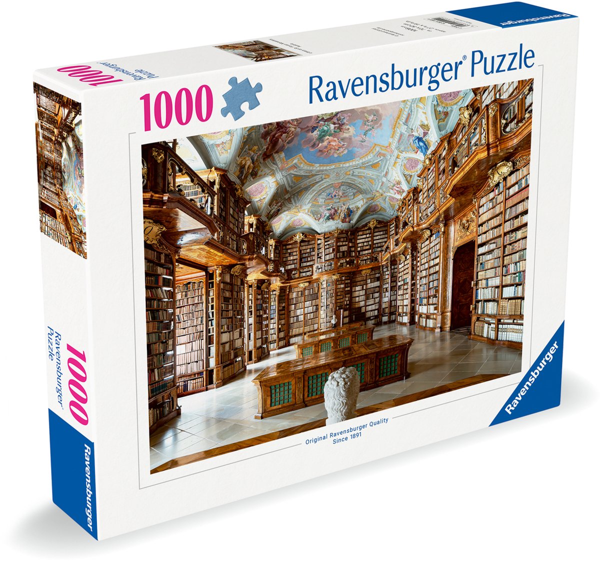 Ravensburger puzzle bibliothèque publique de new york - 1000 pcs.