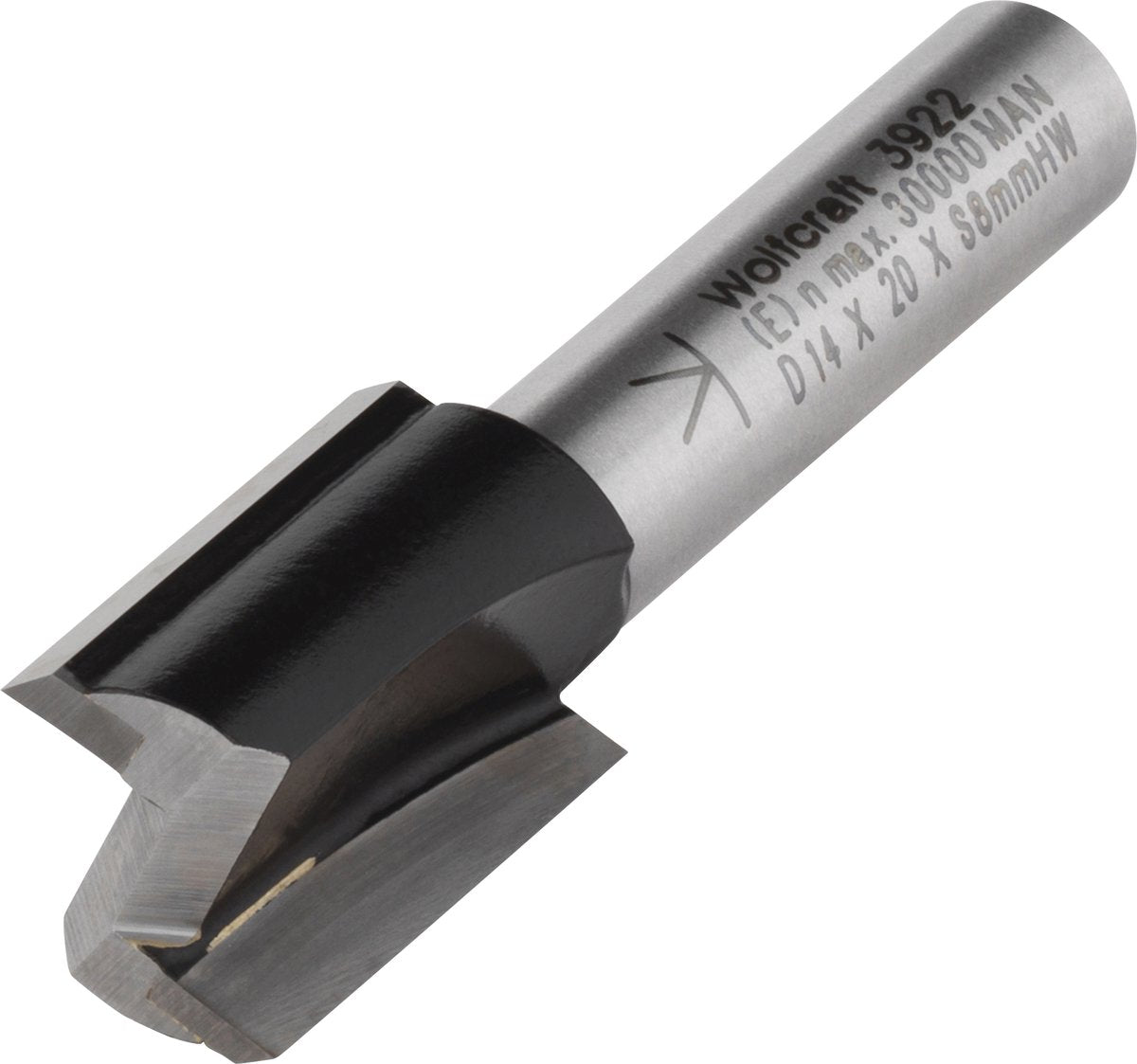 Wolfcraft - fraise à rainurer 12 mm - fraise - 3922000