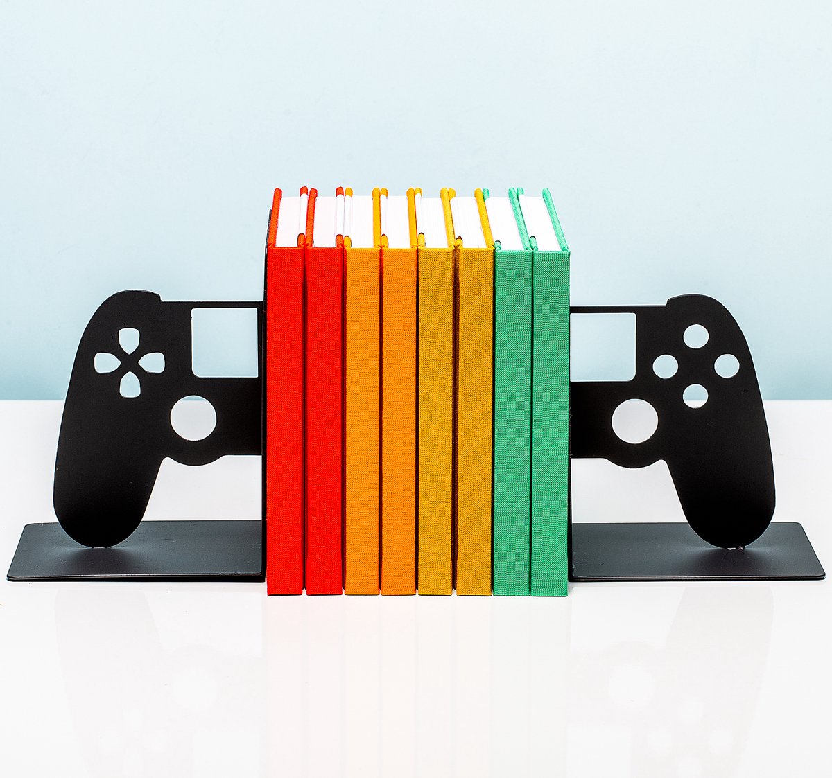 Serre-livres Balvi joypad – métal – noir