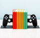 Serre-livres Balvi joypad – métal – noir