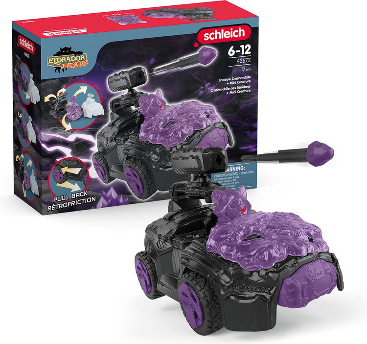 Schleich Eldrador Shadow-Crashmobile avec mini créature