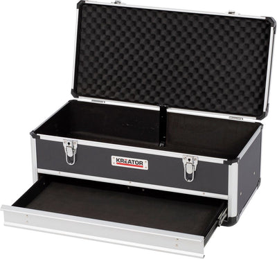 Kreator krt640603b tool case - 620 x 300 x 255 mm - black - (delivered without tools)