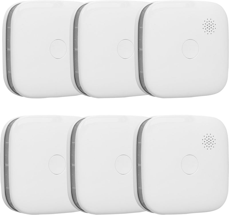 Smartwares® smartwares fsm-11656 - détecteurs de fumée 6 pcs 85 db - batterie 5 ans - connexion sans fil - détecteur d'incendie