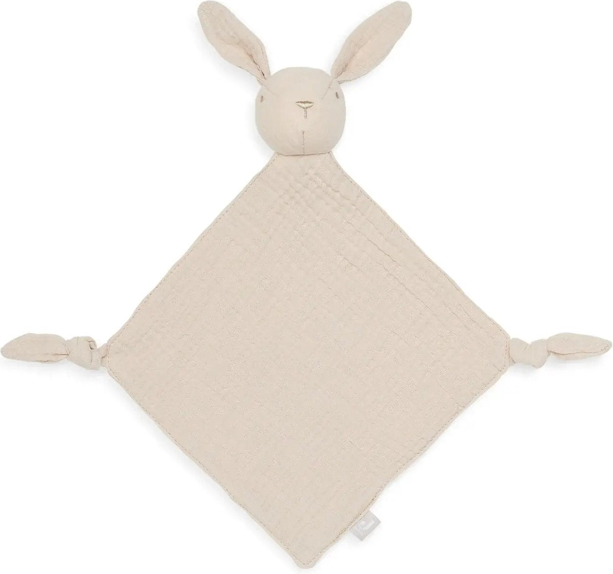 Jollein - tétine oreilles de lapin (nougat) - tétine peluche, tétine bébé, tétine - coton