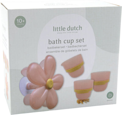 Tasses murales de bain Little Dutch - fleur