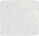 Jollein bébé - drap housse jersey 70 75x140 150cm - lit bébé - coton doux - vert d'eau scintillant