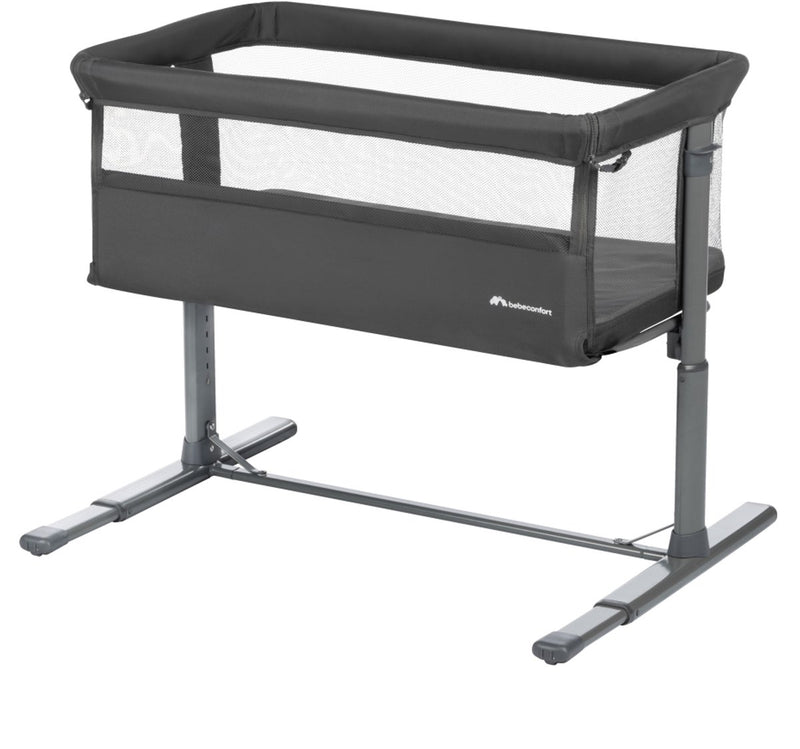 Cododo Bebeconfort zina - graphite minéral - lit bébé 2 en 1 - réglable en hauteur
