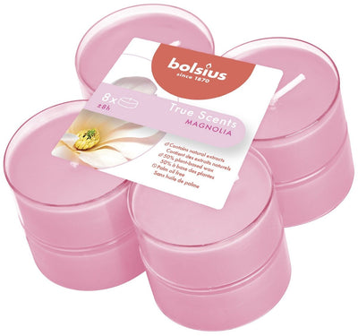 Bolsius Geurtheighticht Maxi Magnolia 8 heures
