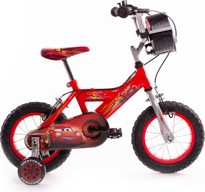 Vélo Huffy Cars Lightning Mcqueen 12 pouces - vélo pour enfants 3-5 ans - rouge