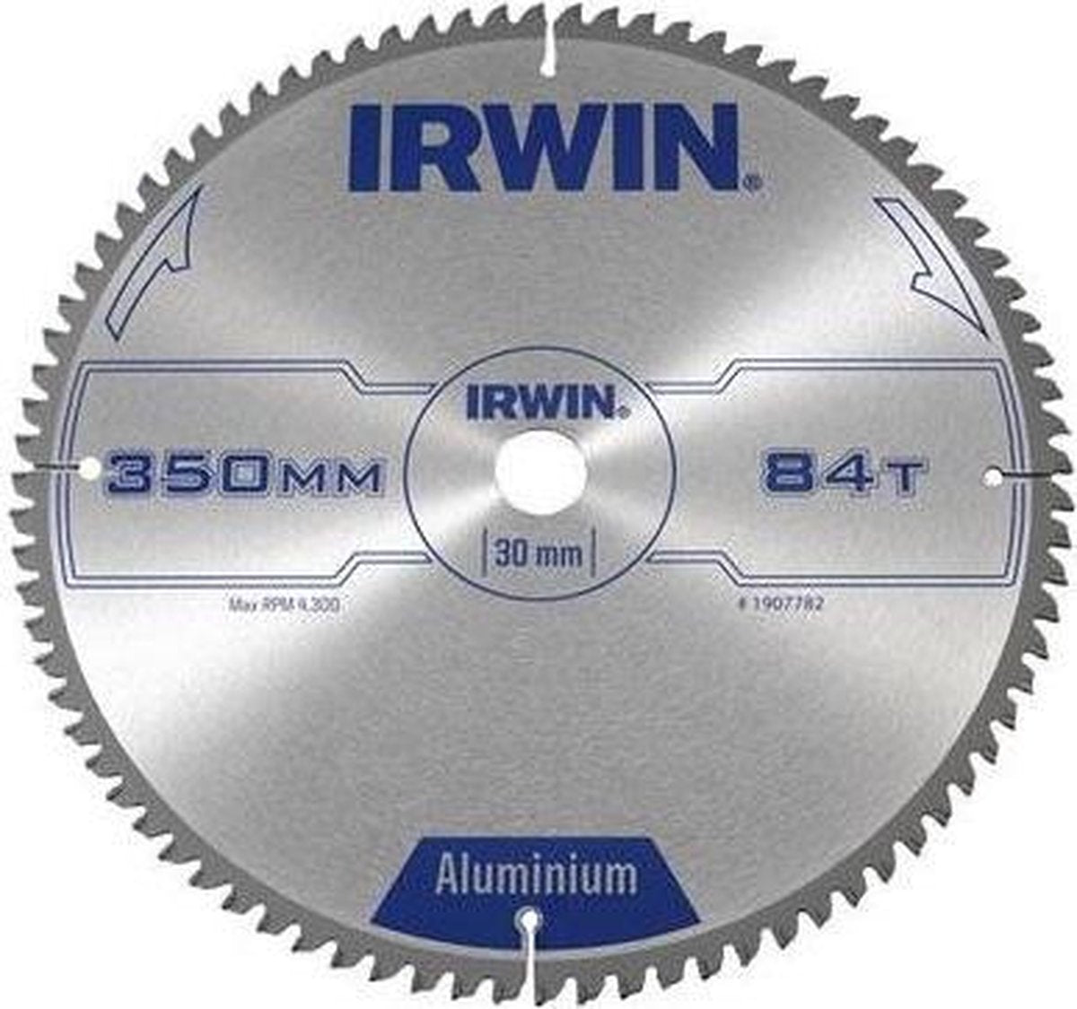 Série Irwin - lame de scie circulaire pour aluminium - 216 mm - 60 dents - géométrie tcg