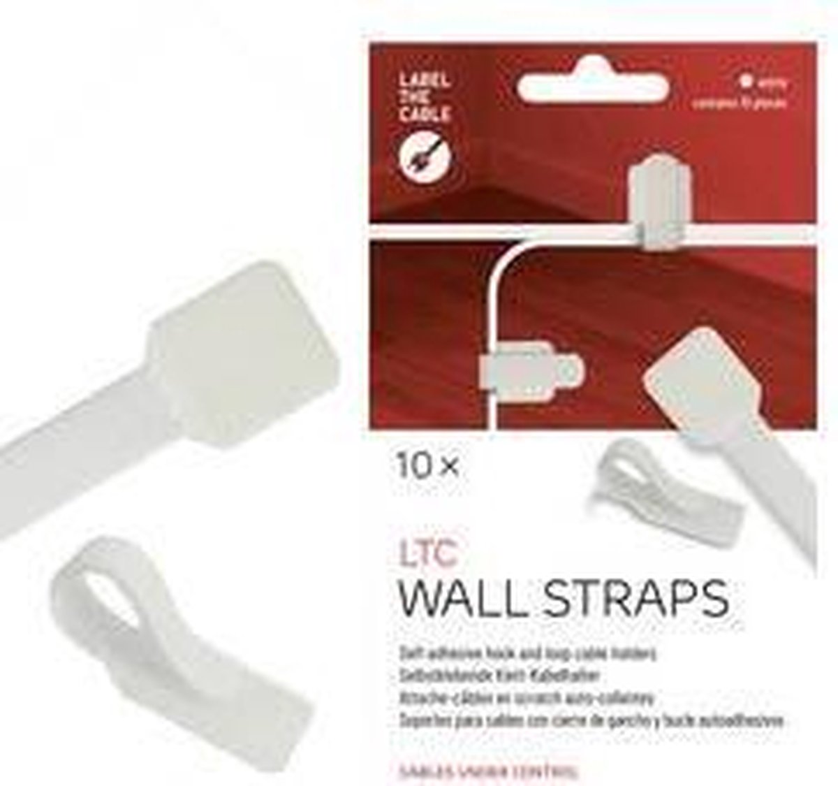 Étiquetez le câble support de câble ltc 3120 blanc