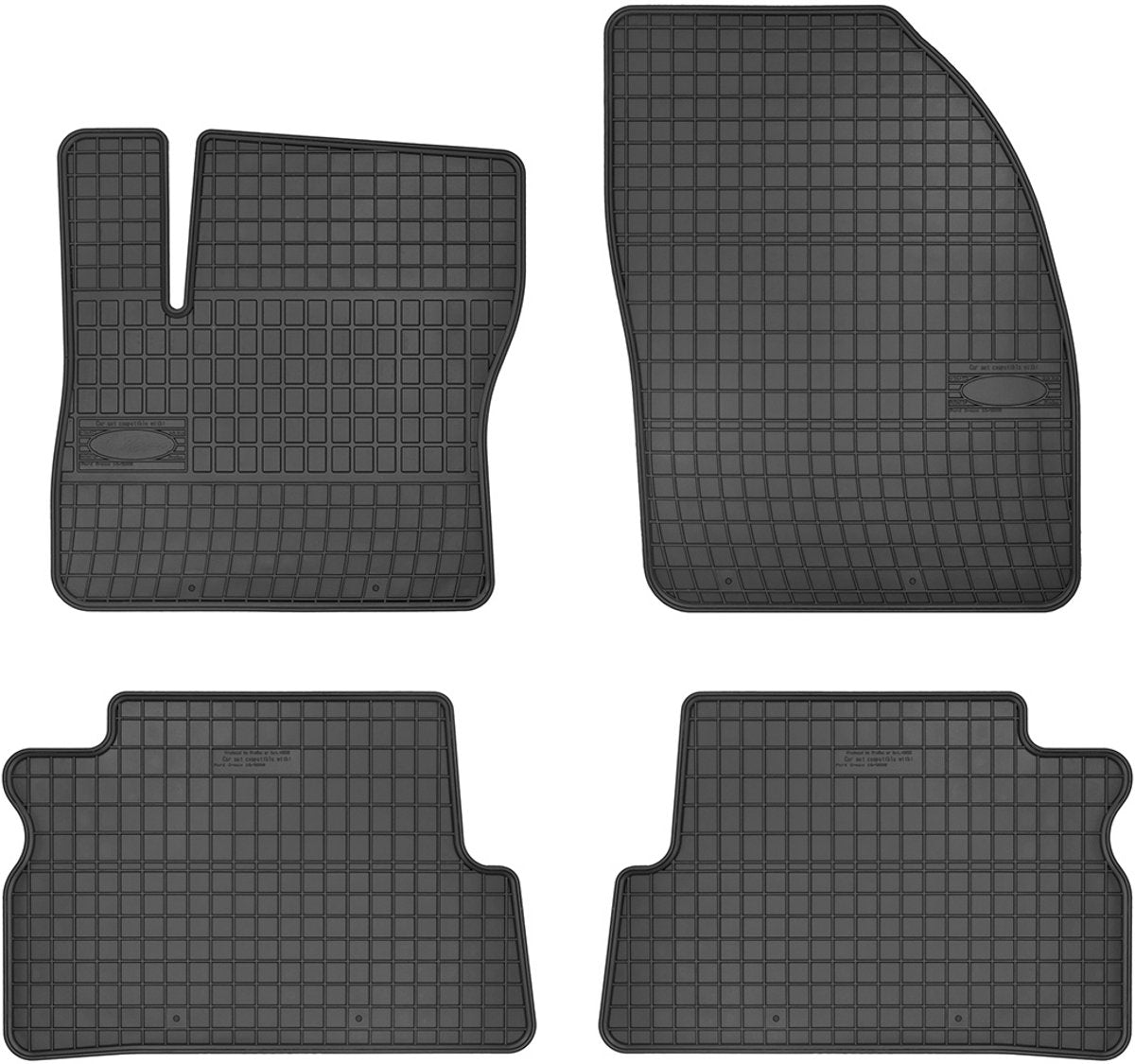 Tapis en caoutchouc Frogum ford focus c-max 2003-2007 -