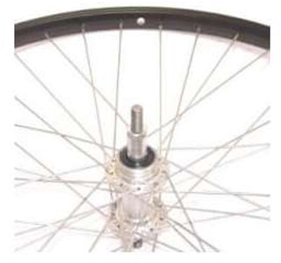 Roue arrière Roland 26 x 1,75 fixe litrewh noire zinc spk