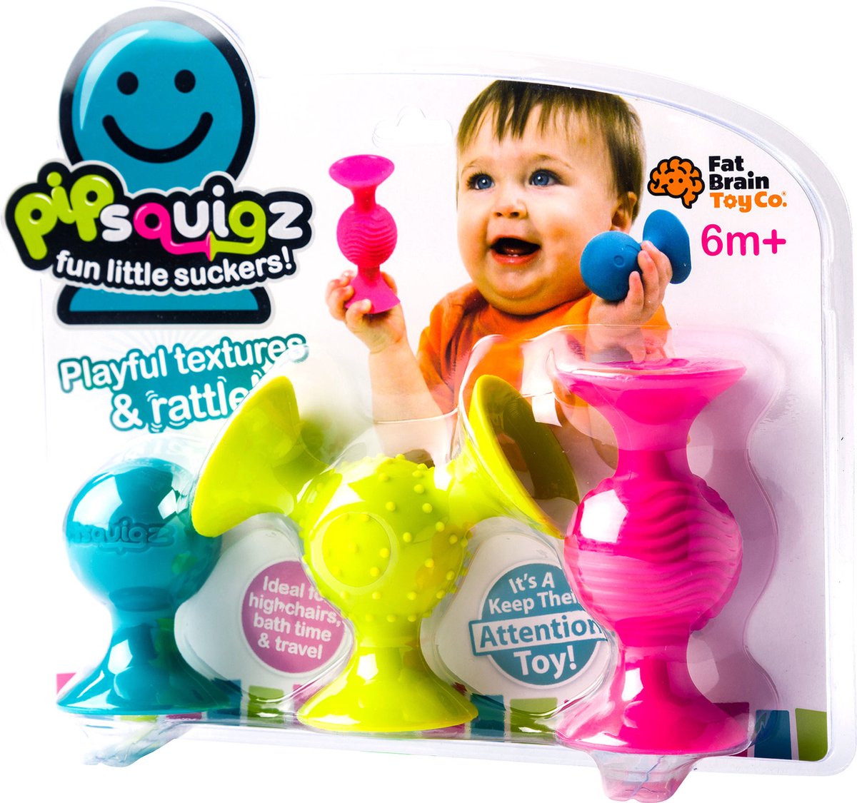 Gros jouets cérébraux pip squiz plus qu'un hochet