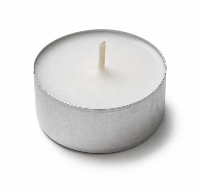 Arti casa bougies chauffe-plat 32 pièces - bougies chauffe-plat blanches avec 4 heures de combustion - bougies chauffe-plat ø3,7 cm - set de bougies pour la décoration et l'usage quotidien