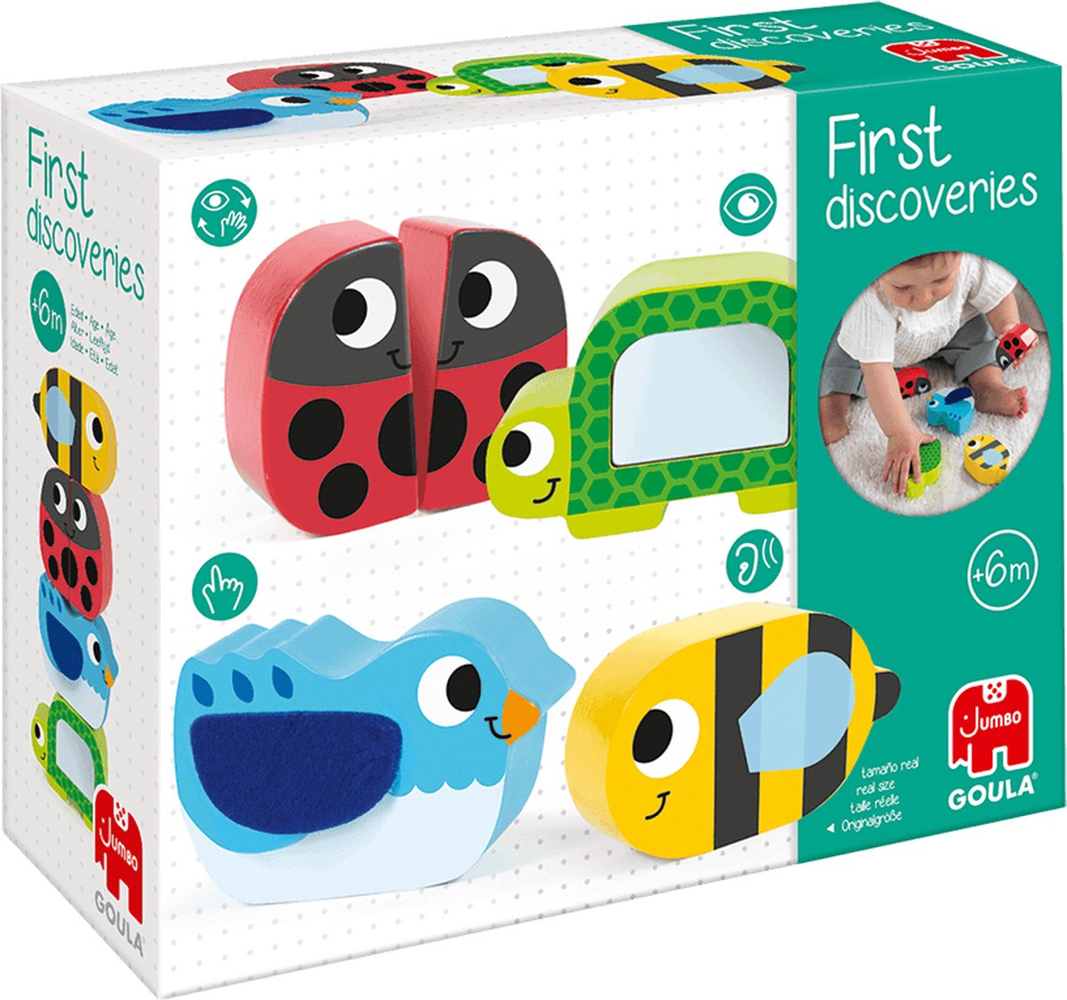 Puzzle géant goula premières découvertes 59451