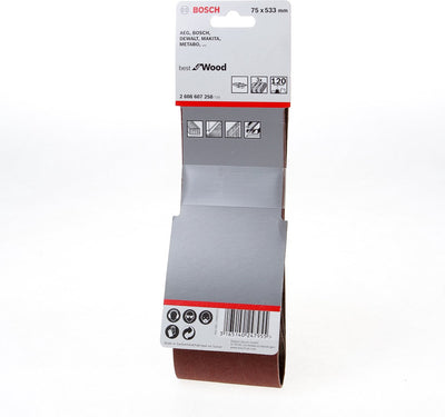 Bosch 3 pneus 75x533 meilleur bois+peinture, 120