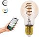 Lampe LED intelligente Eglo connect.z - E27 - ø 6 cm - lumière blanche orientable - dimmable - zigbee