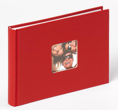 Walther fa-207-r fun - album design - taille 22 x 16 cm - rouge