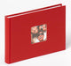 Walther fa-207-r fun - album design - taille 22 x 16 cm - rouge