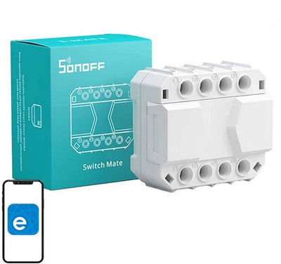 Sonoff s-mate - émetteur 3 canaux - compatible avec mini r3 - alimenté par batterie - portée 50m