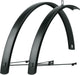 SKS Fender Set 28 (622) AL 46 mm en aluminium noir