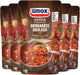 Soupe extra riche Unox en sachet - Goulasch hongrois - une soupe fourrée au bœuf supplémentaire, poivre, tomate et pomme de terre - 5 x 570 ml