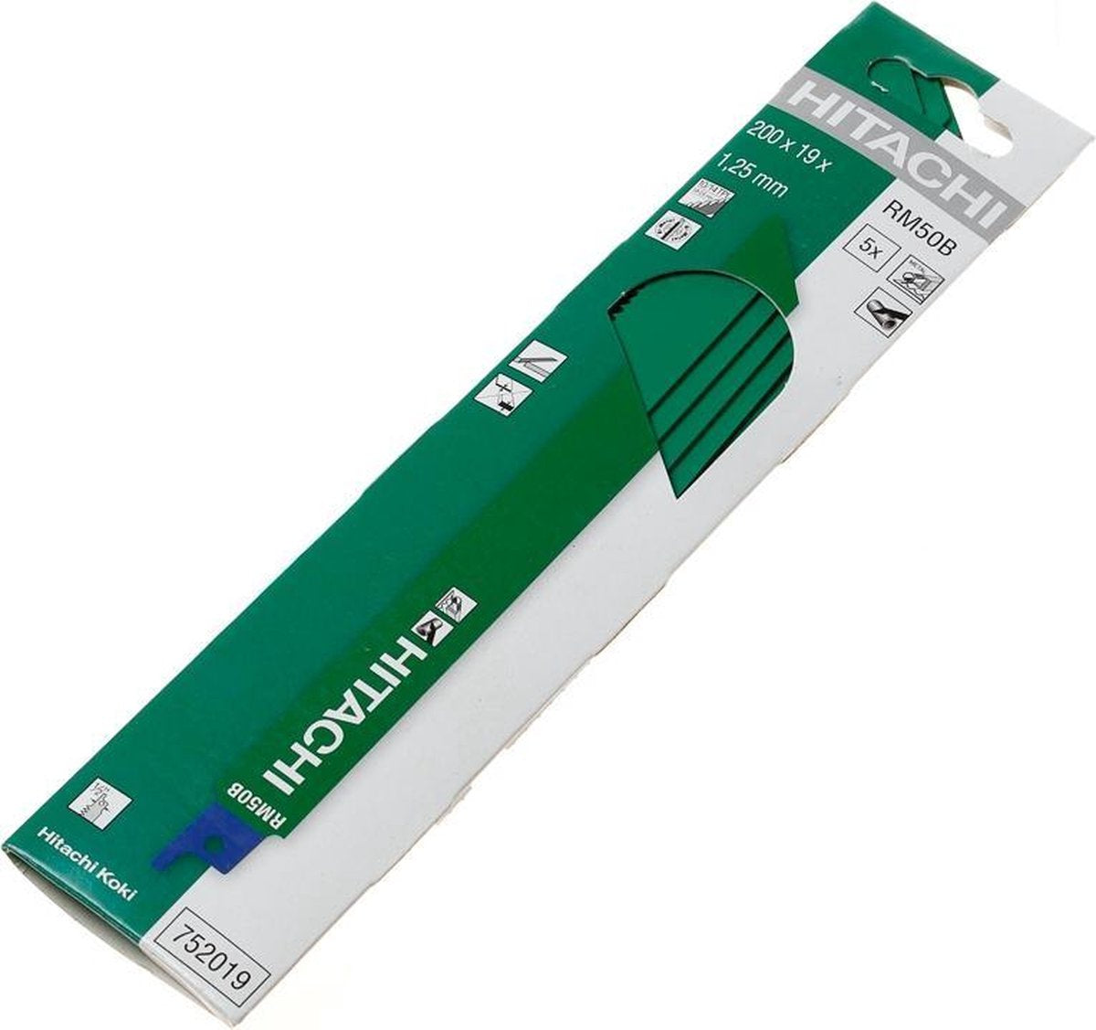 Lames de scie à récurer Hikoki rm50b s1025vf (5 pièces) - 752019