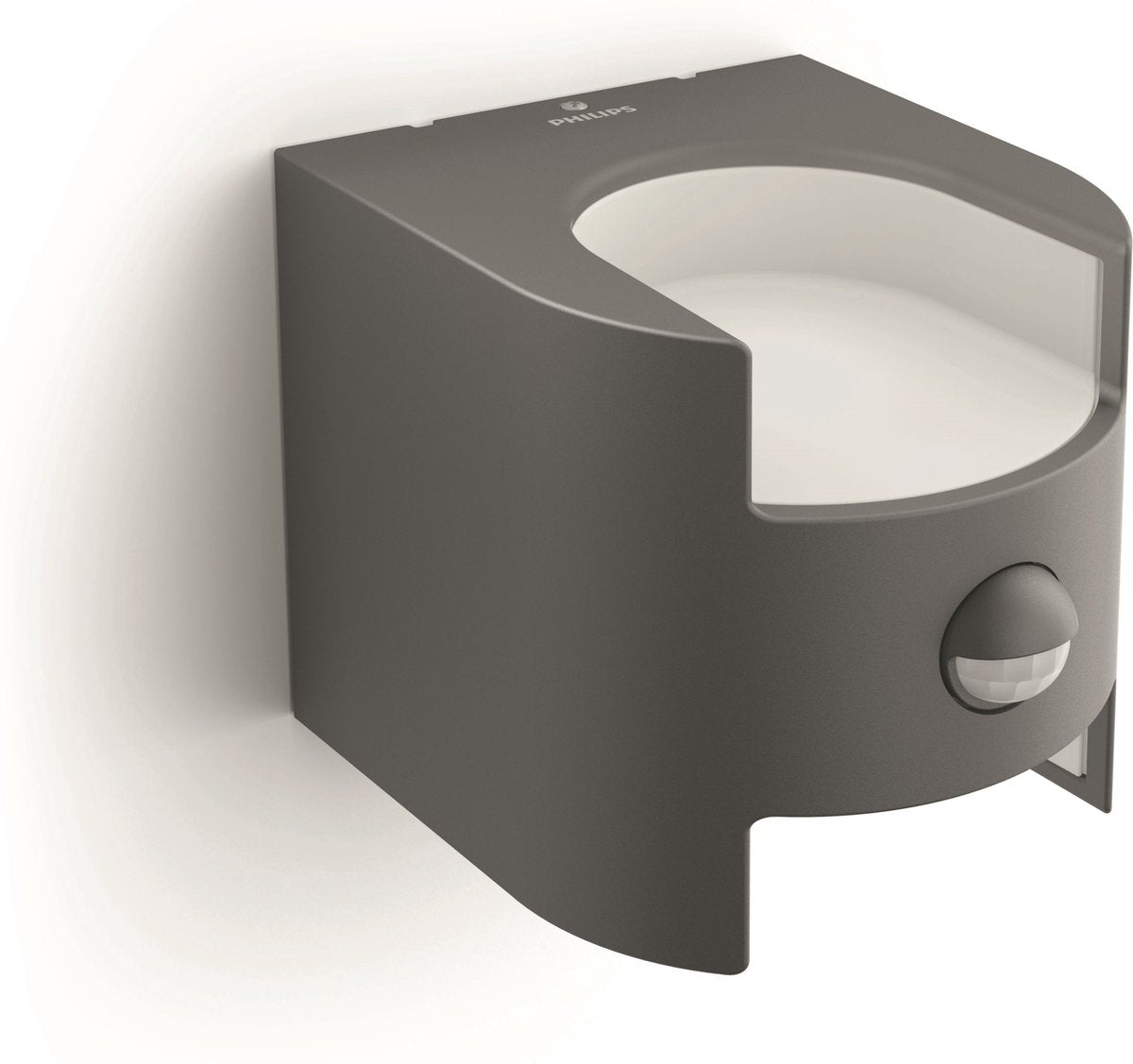 Philips LED Applique Philips Grass - anthracite - avec capteur